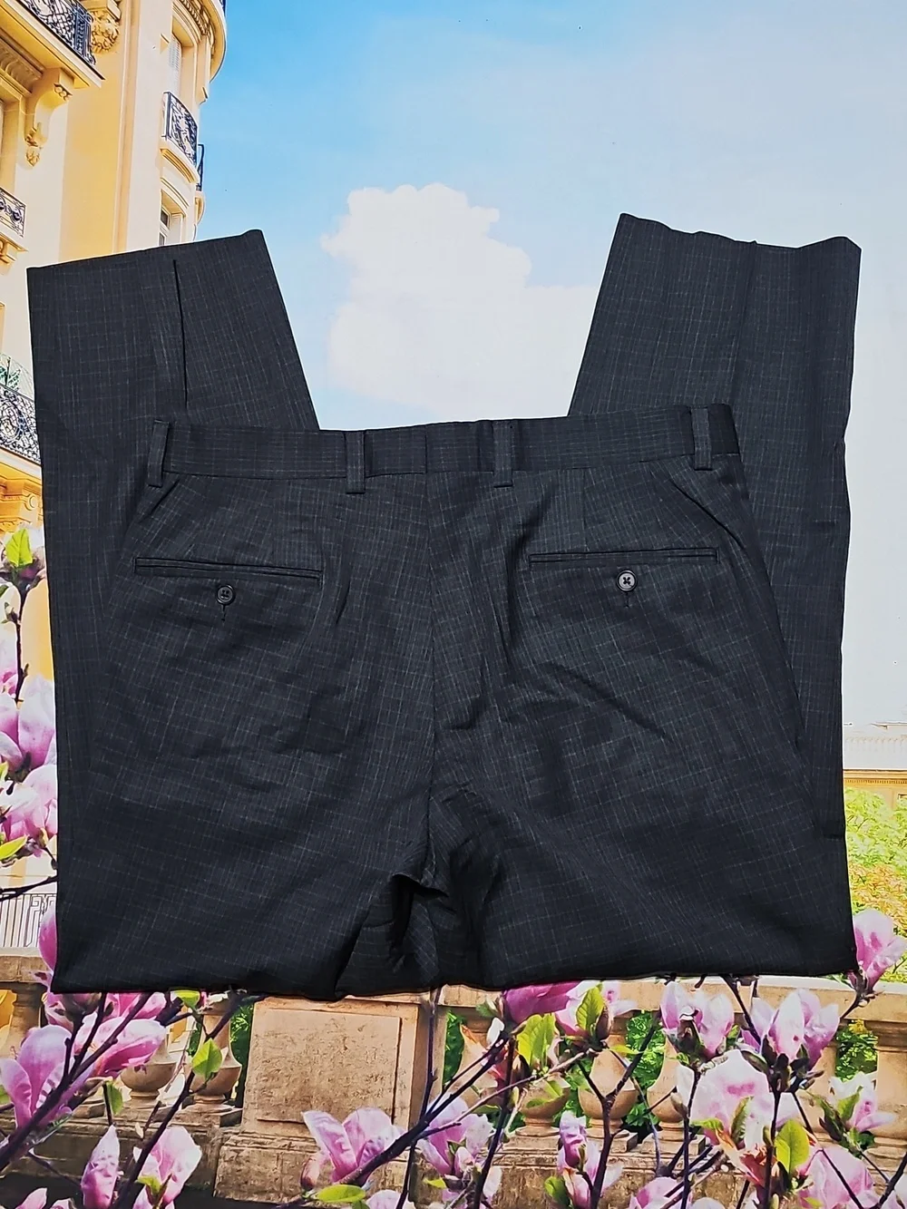 Ted Baker London Plaid Jefferson Pants Size 32x28 - Picture 5 of 5